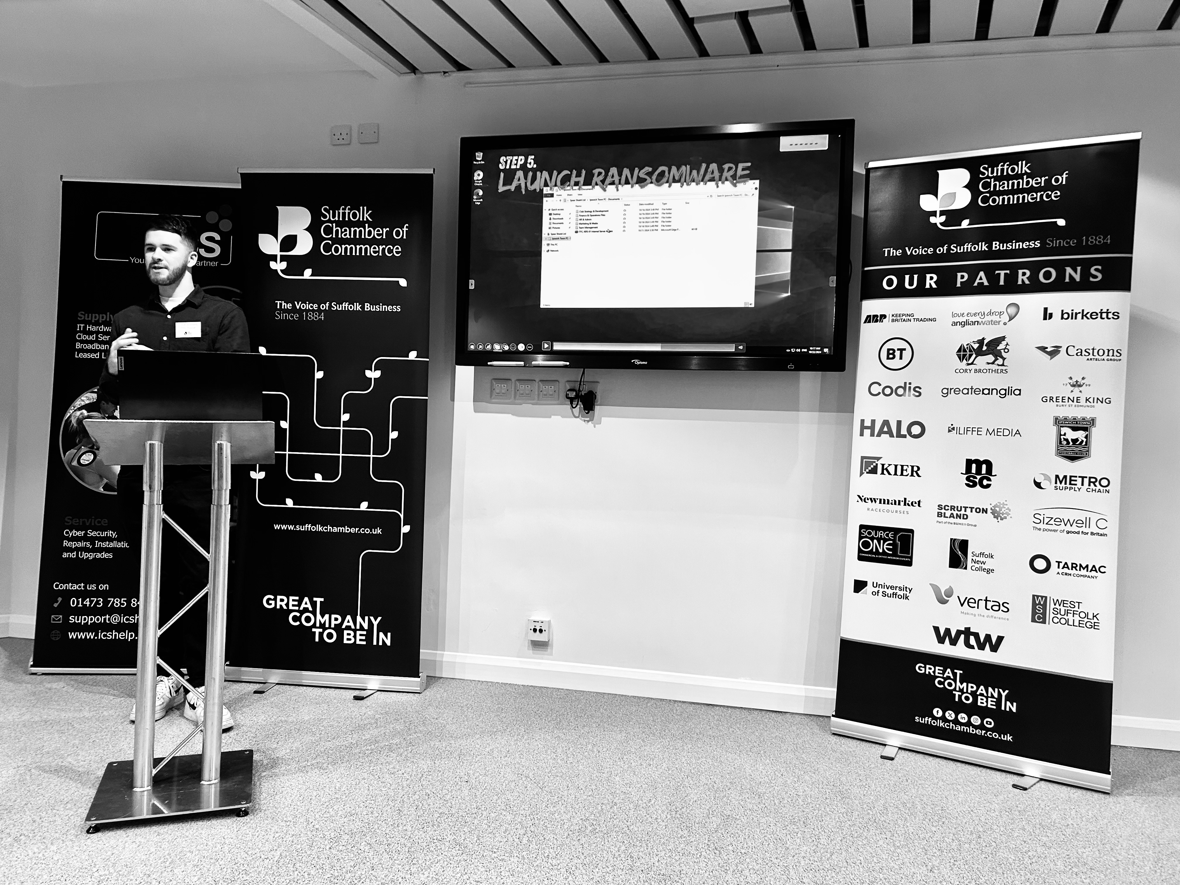 Suffolk Chamber of Commerce security briefing